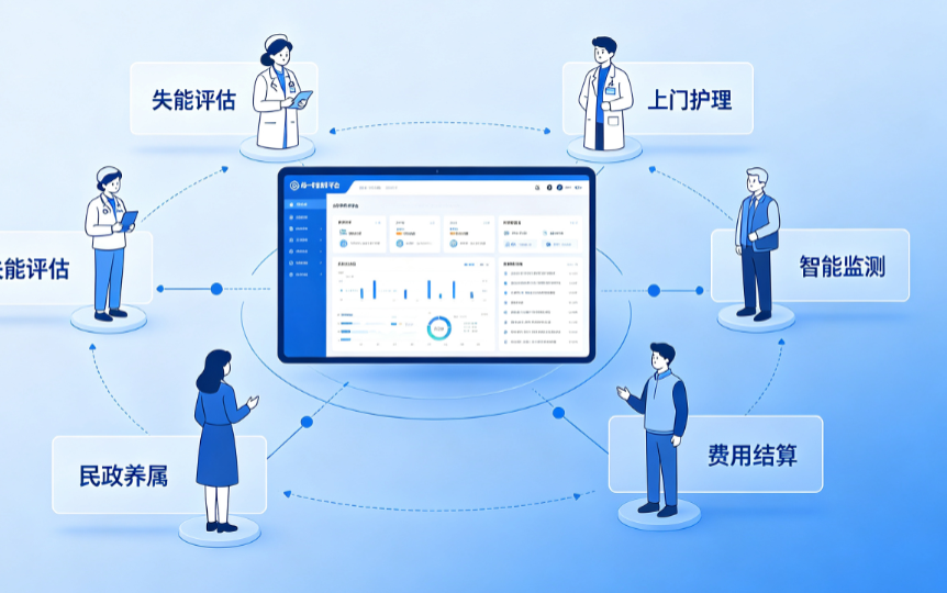 长护险与居家养老深度融合，数字化平台打通照护服务与结算全流程